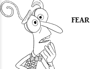 Inside Out: Fear coloring page - Every Star in the Sky